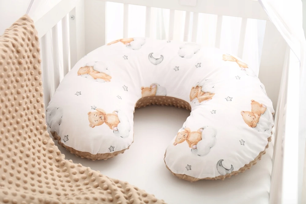 MINKY XXL PREMIUM BABYMAM ROGAL PAGALVĖ MĖTINAI IR MIEGAI