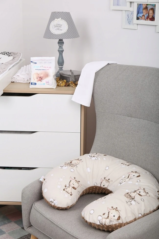MINKY XXL PREMIUM BABYMAM ROGAL PAGALVĖ MĖTINAI IR MIEGAI