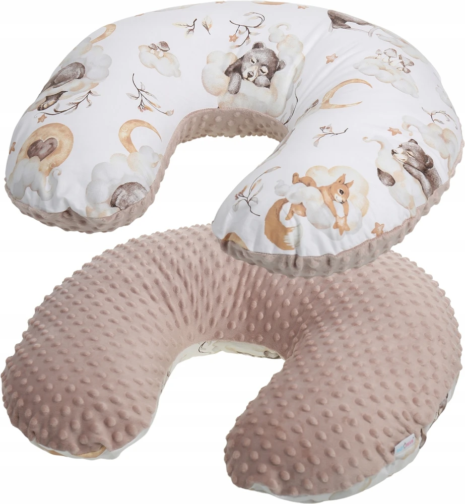 MINKY XXL PREMIUM BABYMAM ROGAL PAGALVĖ MĖTINAI IR MIEGAI