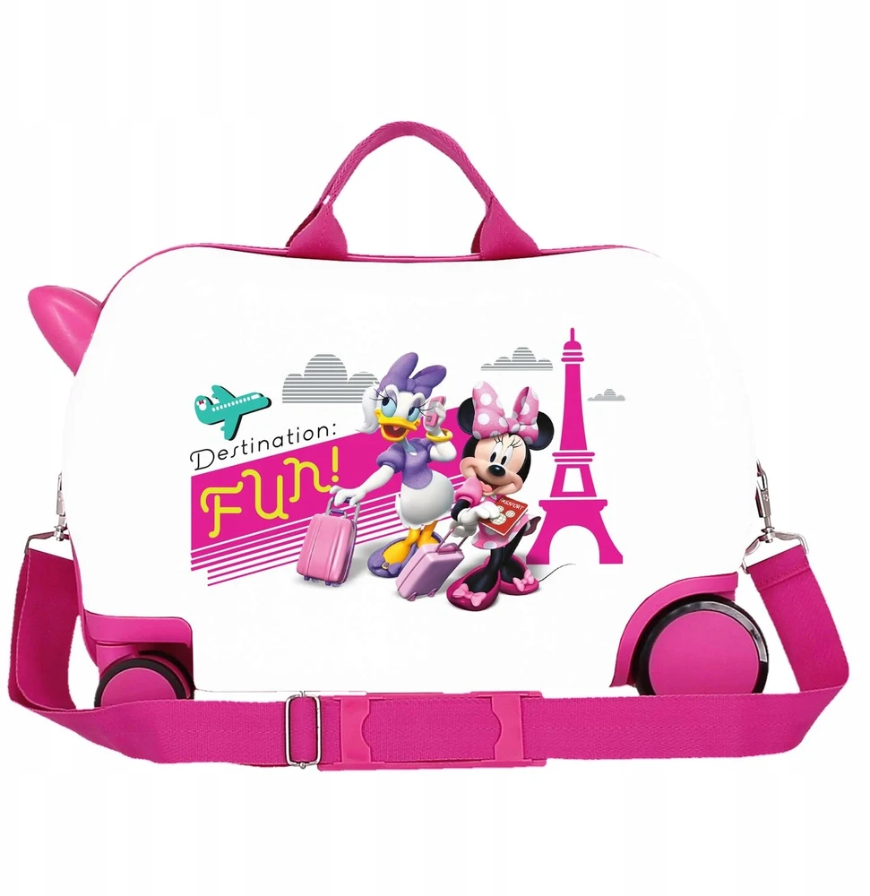 Joumma Bags Minnie Mouse Dziecięca dėklas na kółkach - jeździk - Minnie i Daisy - 24,5L