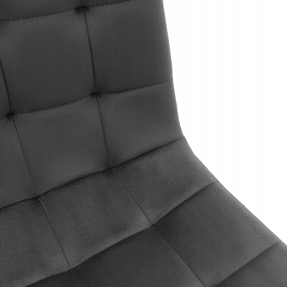 New Home MINŠTA SUKAMA KĖDĖ SVETAINEI VELIURAS VELVET ARCO Pilkas