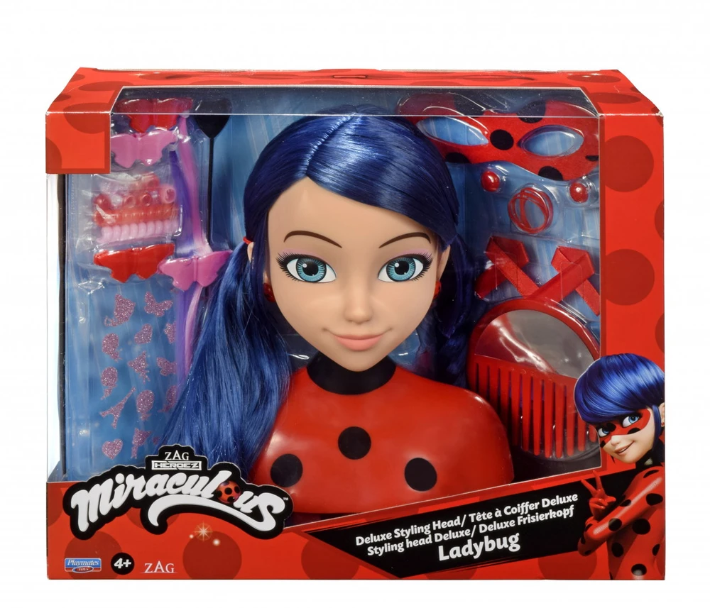 Bandai MIRACULOUS lėlė Ladybug Time to De-evelize, 50006