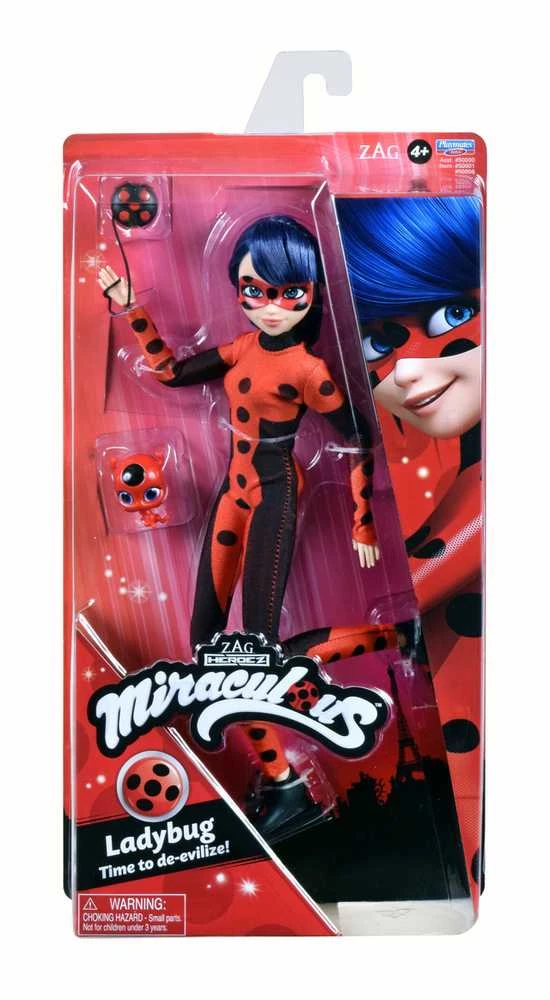 Bandai MIRACULOUS lėlė Ladybug Time to De-evelize, 50006