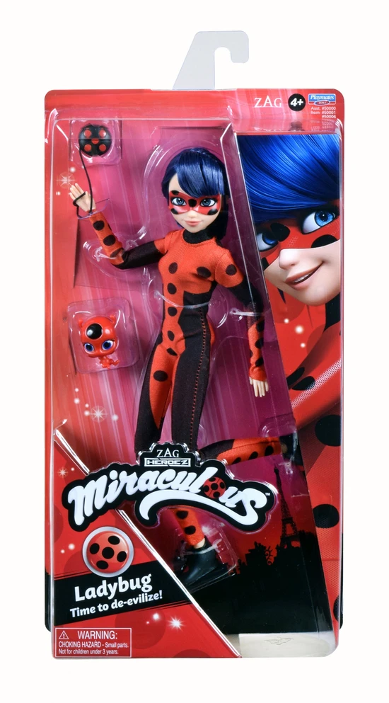 MIRACULOUS lėlės galva puošimui Ladybug Deluxe, 50247