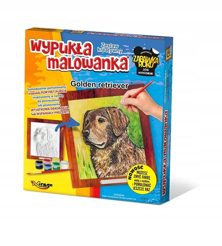 Mirage Hobby IŠGALVOJI DAŽYMO PUSLAPIŲ ŠUNYS - AUKSINIAI RETRIVERAI