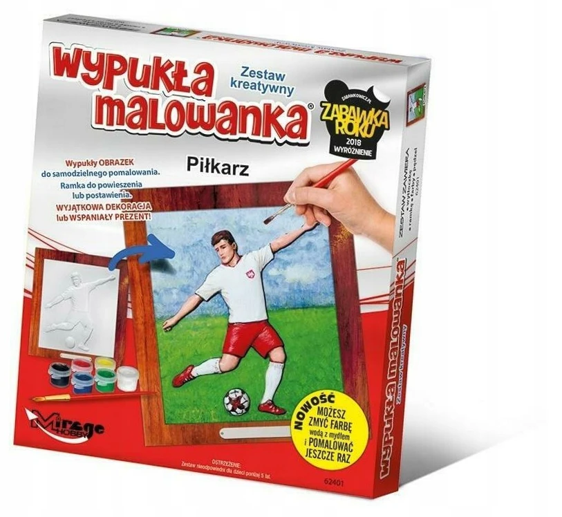 Mirage Hobby Iškilioji tapyba: Futbolininkas