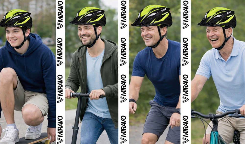 Miravo DVIRAČIO ŠALMAS REGULIUOJAMAS DYDŽIO 54-58 CM M LENGVAS MTB GALINĖS ŽIBINTAS