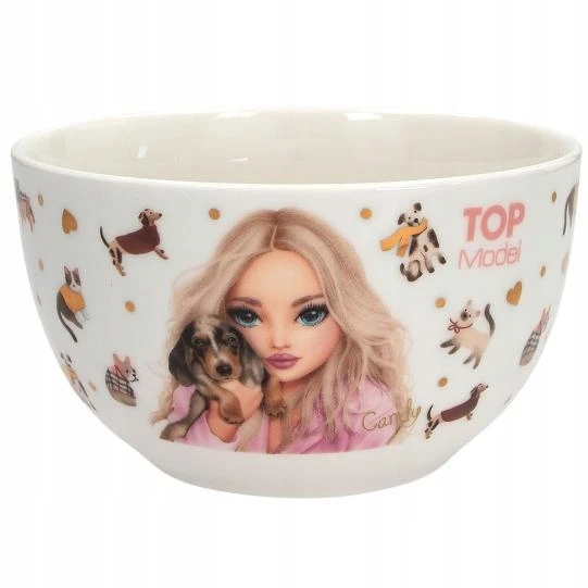Miseczka w ozdobnym pudełku Top Model Fur Ever Friends 13867A DEPESCHE