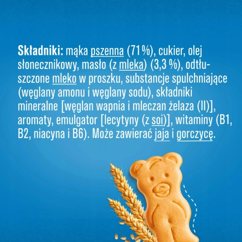 Miśkopty sausainiai vaikams Vitaminai 8 m+ Gerber Nestle 180 g