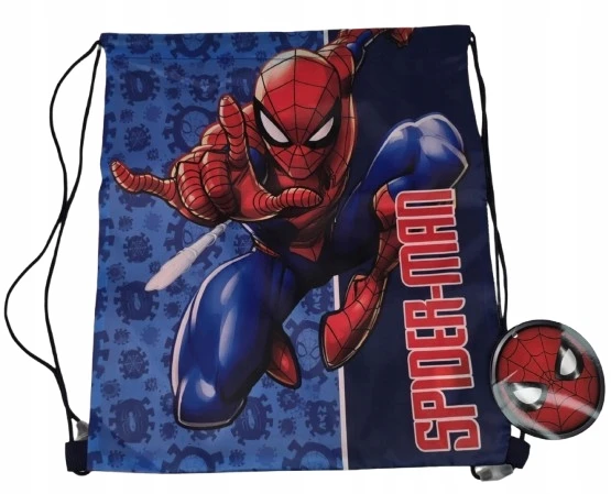 Mister "Spiderman sporto krepšys, treniruoklių krepšys 40 cm"