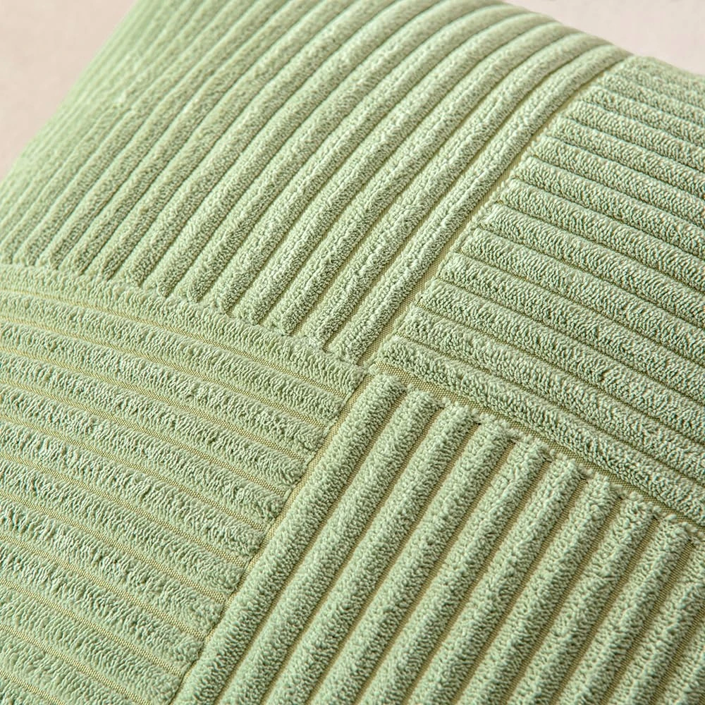 MIULEE Rinkinys 2 Poszewek 50 x 50 m Žalias Boho Na Poduszki Sofa