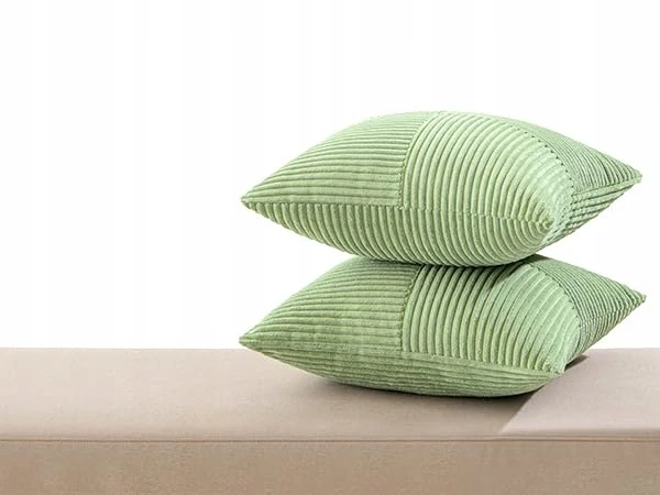 MIULEE Rinkinys 2 Poszewek 50 x 50 m Žalias Boho Na Poduszki Sofa