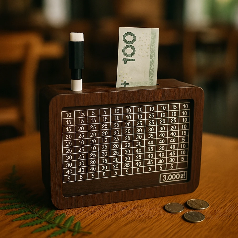 Mivelis Piggy Bank Nubraukiamas daugkartinio naudojimo dovana