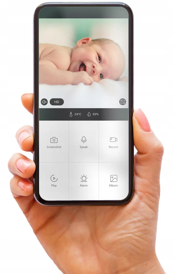 Mobili auklė Alecto Smartbaby10