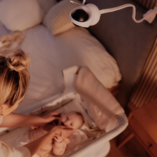Mobili auklė Lionelo Babyline 8.3, balta