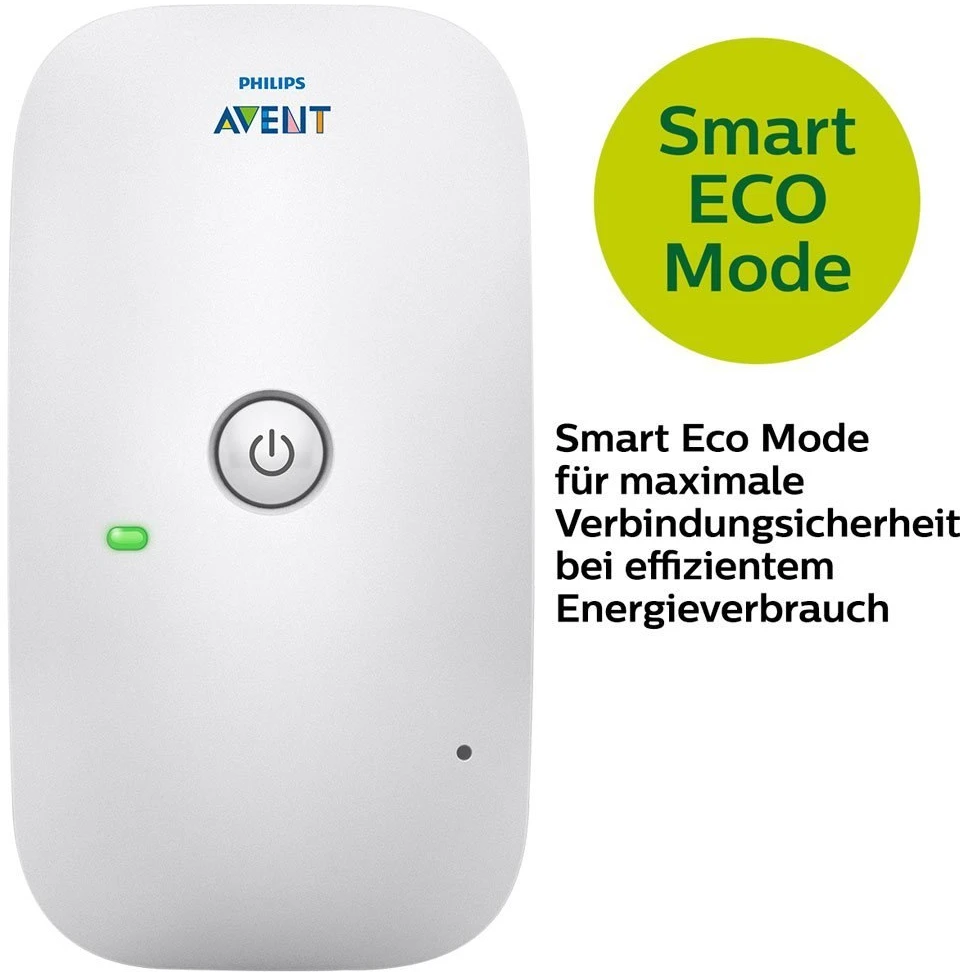 Philips Avent garso auklė DECT su Smart ECO režimu, SCD503/26