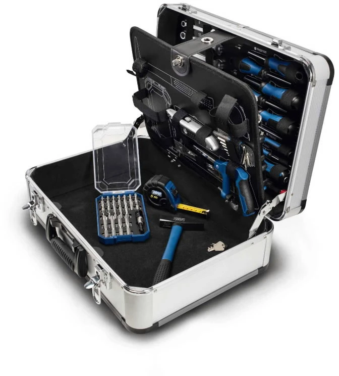 Mobilus meistro rinkinys C-DTB74/1-X, 74 priedai, Scheppach
