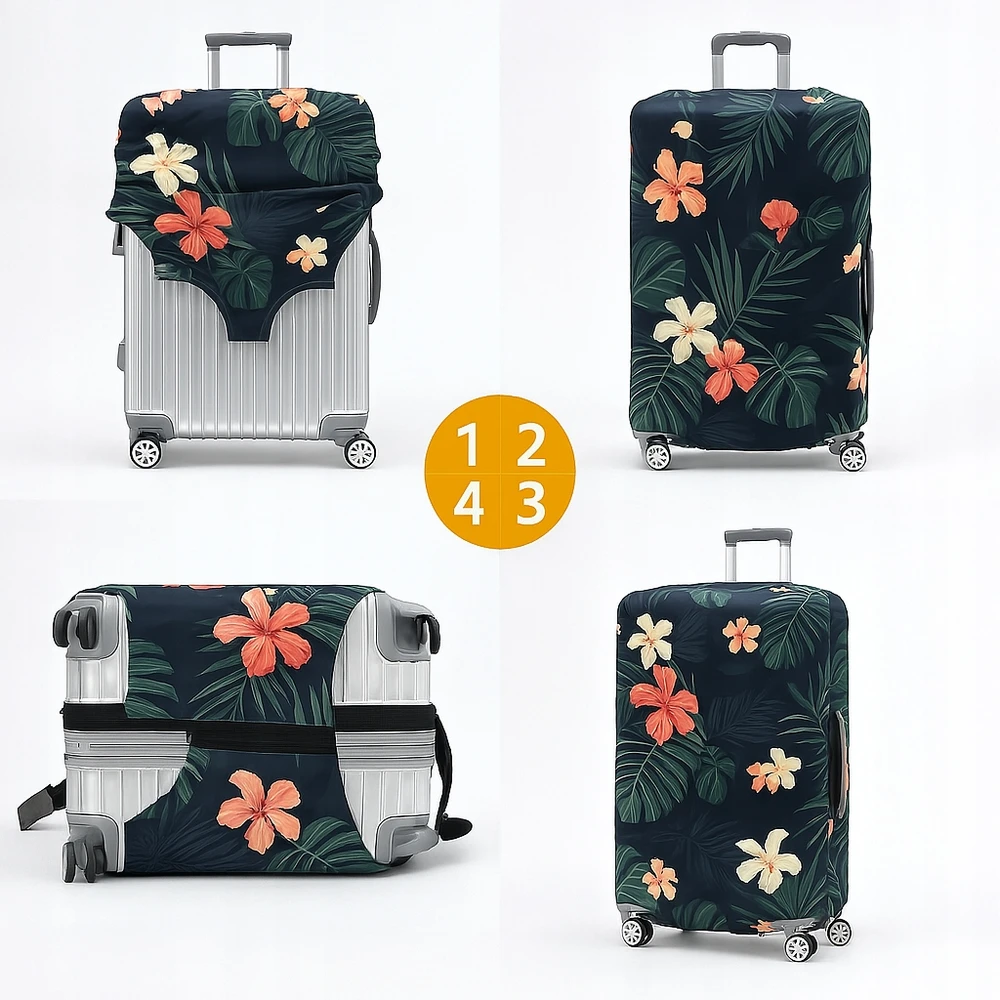 Modebelle Apsauginis kelioninio lagamino dangtelis Didelis XL bagažo dėklas 80x55x35cm P4