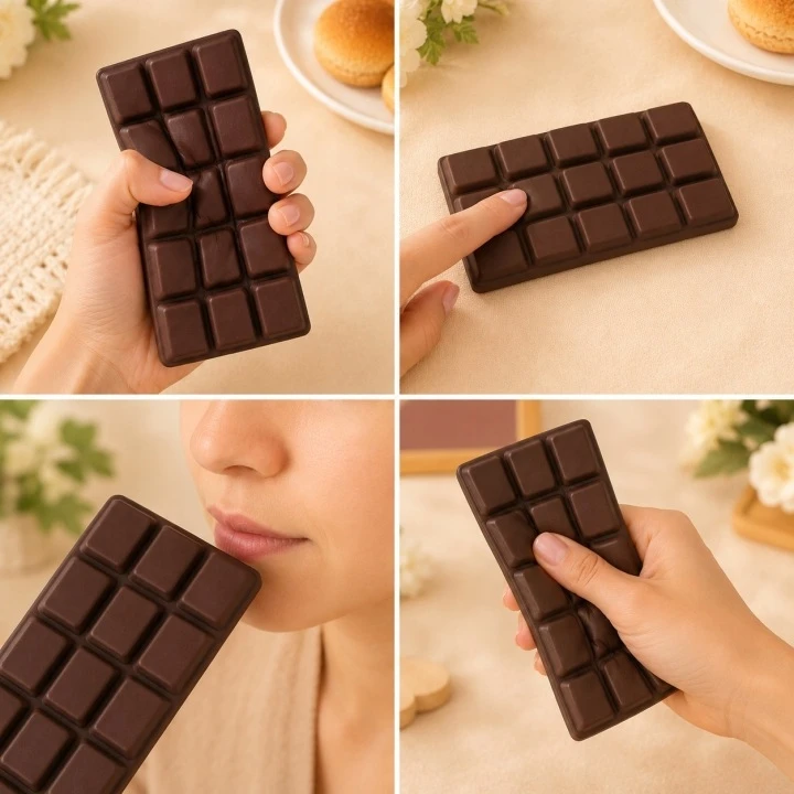 Modebelle Gniotek Squishy Butter Cheese Chocolate Antistresinis ASMR RINKINYS iš 3