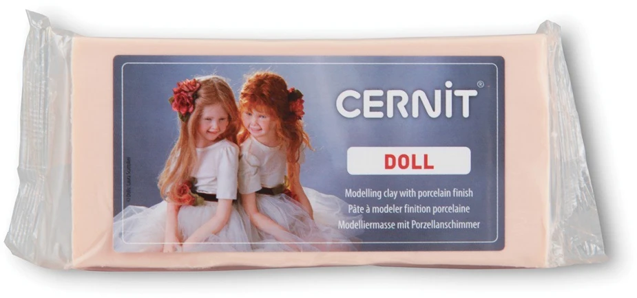 Modeliavimo masė - Cernit - Lėlė - Kėdė 500g - Porceliano efekto - Kietėjimas krosnyje - Realistiškos spalvos