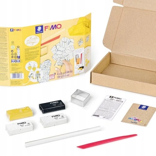 Staedtler Modeliavimo masė - FIMO - Lankstus rinkinys - 100g - Puikus pasirinkimas pradedantiesiems - Neribota kūrybiškumas