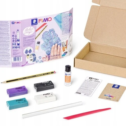 Staedtler Modeliavimo masė - FIMO - Lankstus rinkinys - 100g - Idealiai tinka pradedantiesiems - Neribota kūryba