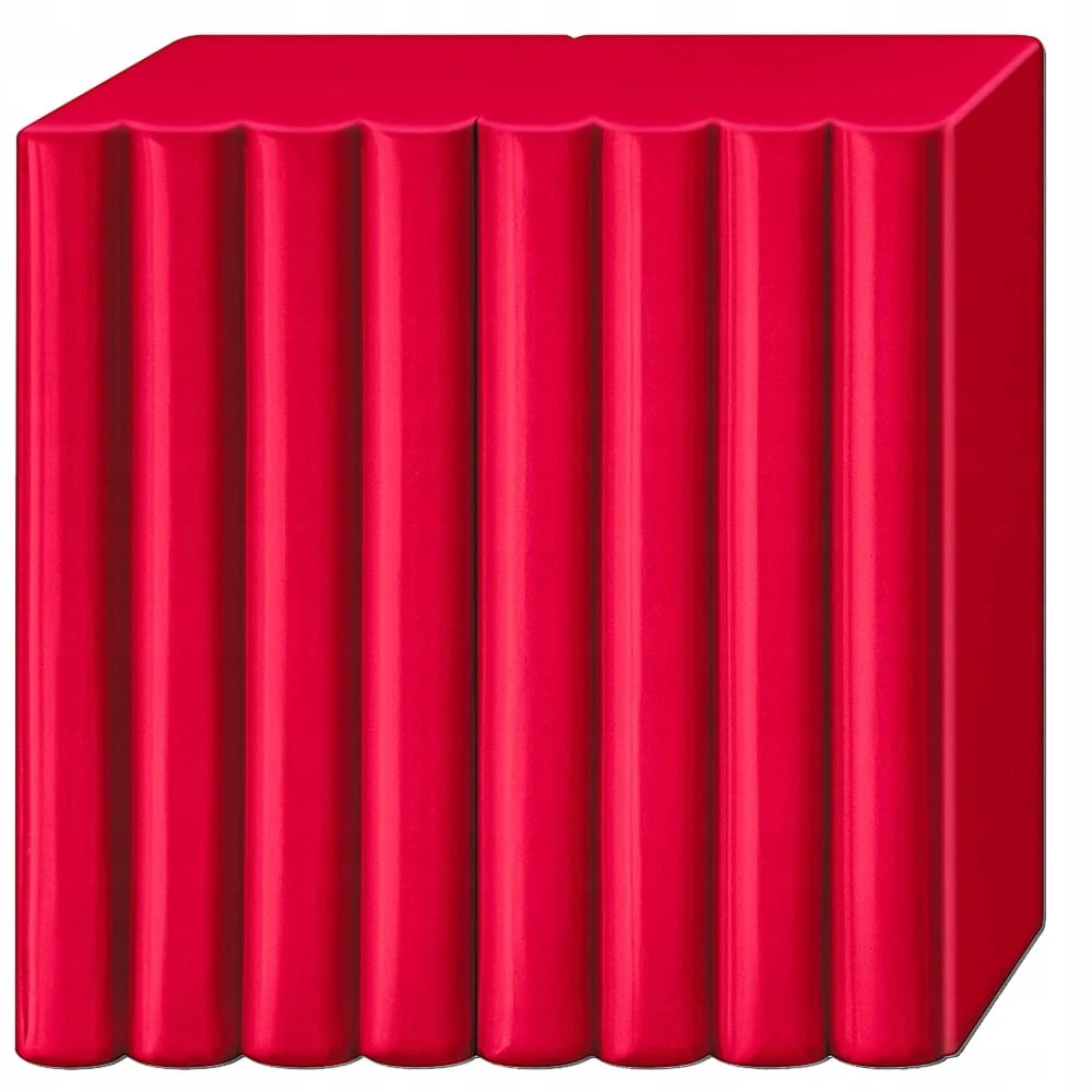 Modeliavimo masė - Fimo Professional - Karmininė - 85 g - Kietėja krosnyje - Uždaroma pakuotė