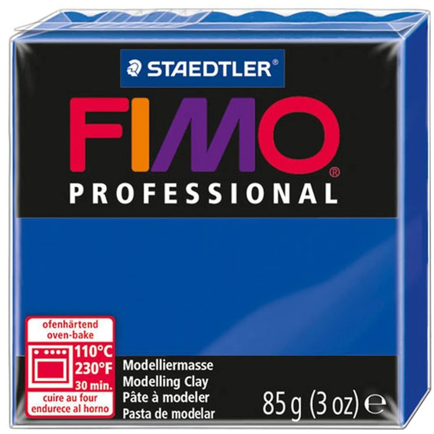 Modeliavimo mase - Fimo Professional - Ultra jūra - 85 g - Kietėja krosnyje - Smulkūs ir tikslūs modeliai