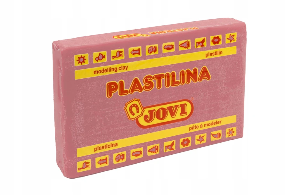Modeliavimo plastilinas Jovi, rožinis, 15vnt