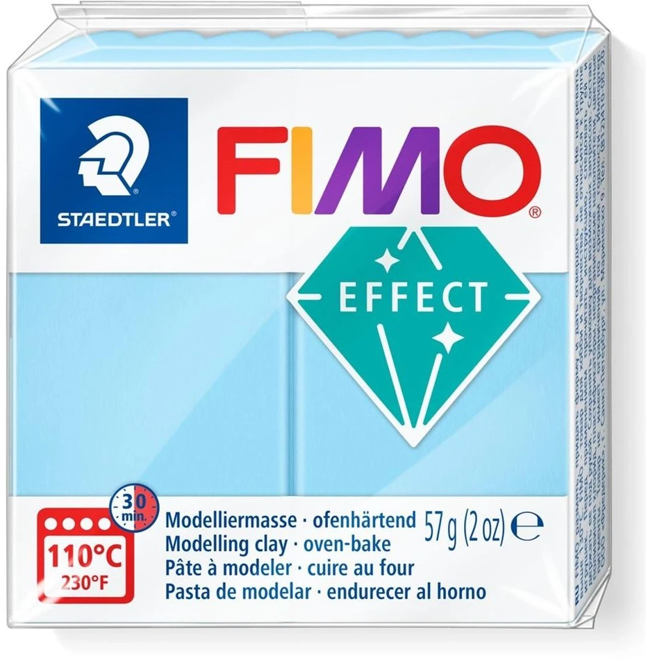 Modelinas Fimo Effect aqua sp. pastelinė 56g