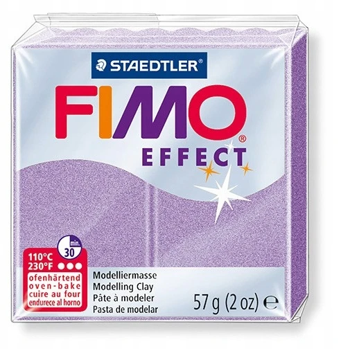 Modelinas Fimo Effect Lilac 56g., violetinis