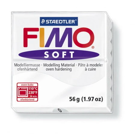 Staedtler Modelinas Fimo, 56g, šviesiai žalios spalvos