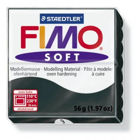 Staedtler Modelinas Fimo, 56g, šviesiai žalios spalvos