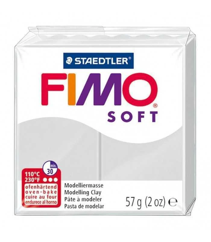 Modelinas FIMO SOFT, 57 g, delfinų pilka sp.