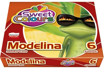 Modelinas "sweet Colours" 6 spalvų, vaikams