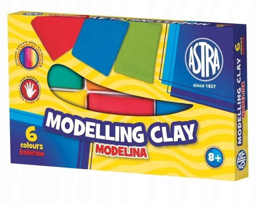 Modelino rinkinys Astra, 6 spalvos