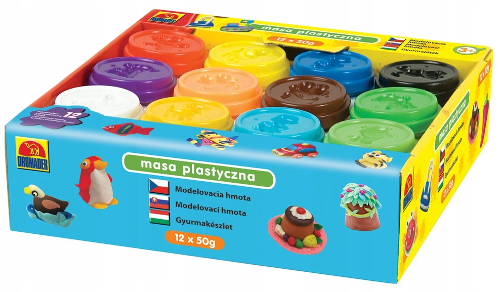 Modelino rinkinys Dromader, 12x50 g