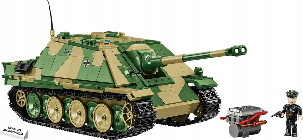 Cobi Klocki Historical Collection WWII Sd.Kfz.173 Jagdpanther 950 klocki