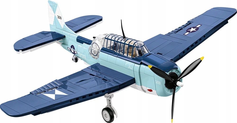 Modelis - COBI - Grumman TBF Avenger - 575 dalių - Plastikas - Surinkti patiems