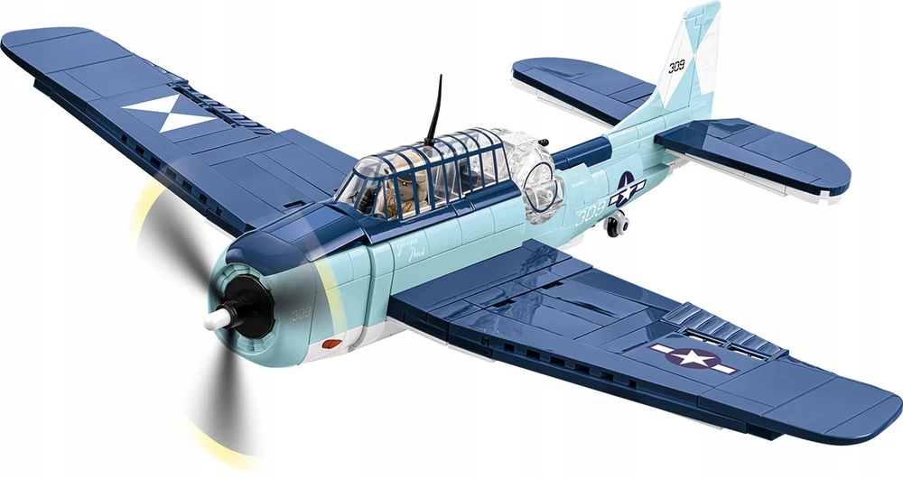 Modelis - COBI - Grumman TBF Avenger - 575 dalių - Plastikas - Surinkti patiems