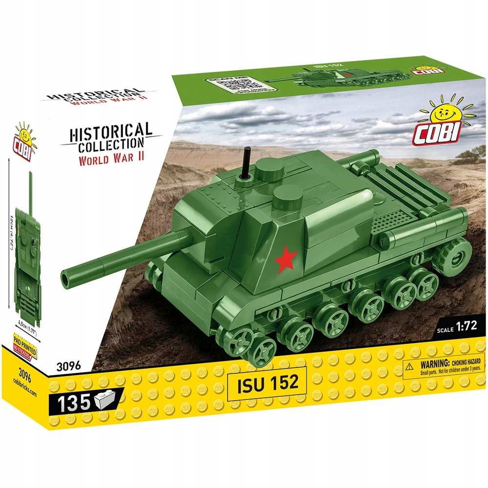 Modelis - COBI - ISU 152 - Plastikas - Savarankiškai surenkamas - Vaikams ir mišriems