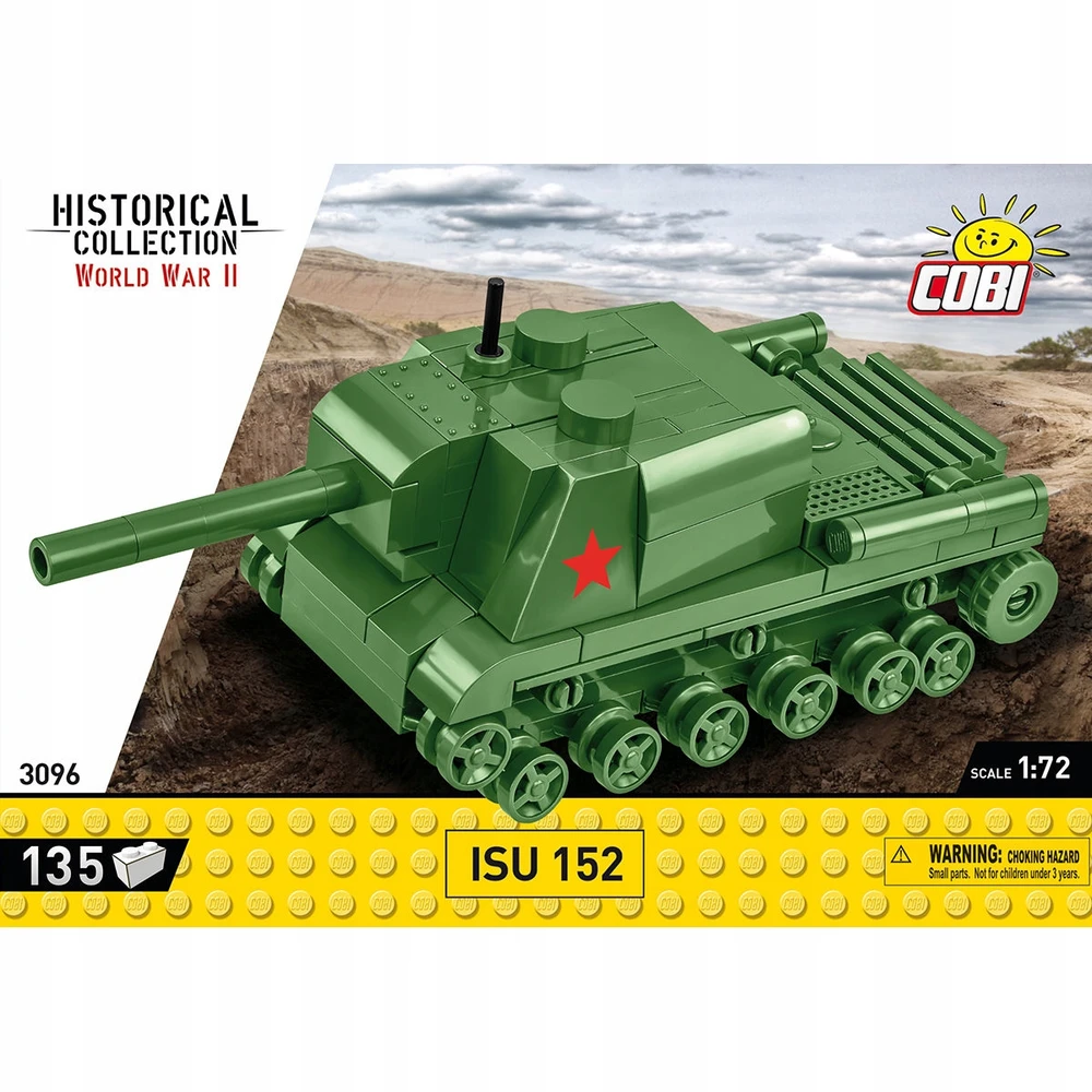 Modelis - COBI - ISU 152 - Plastikas - Savarankiškai surenkamas - Vaikams ir mišriems
