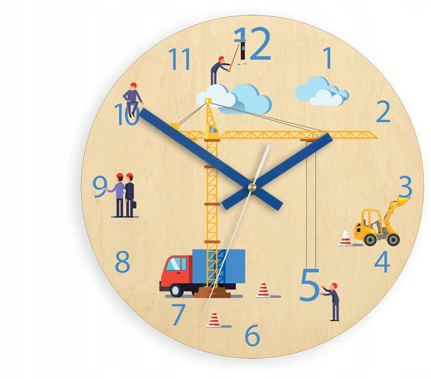 Modernclock Sieninis laikrodis "Crane