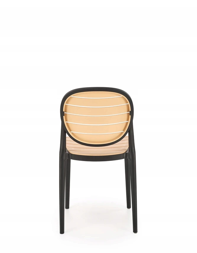 Moderni kėdė K529 Juodas Natural Halmar Scandinavian