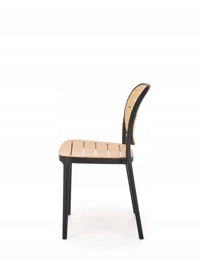 Moderni kėdė K529 Juodas Natural Halmar Scandinavian