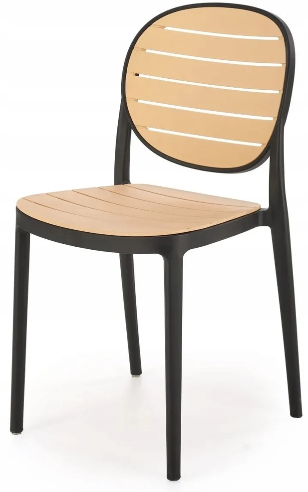 Moderni kėdė K529 Juodas Natural Halmar Scandinavian