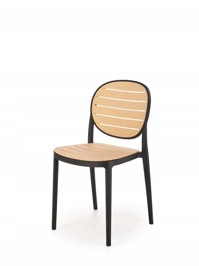 Moderni kėdė K529 Juodas Natural Halmar Scandinavian