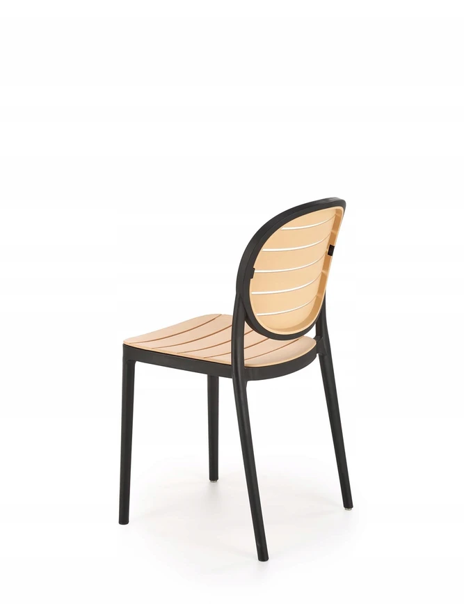 Moderni kėdė K529 Juodas Natural Halmar Scandinavian