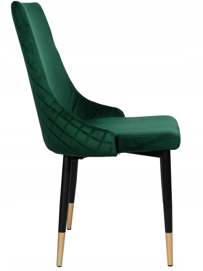 Ehokery Moderni minkšta Velvet Velvet Loft kėdė su aukšta nugara