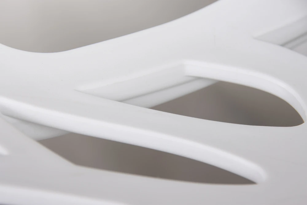 Moderni plastikinė sodo KĖDĖ valgomajam, GAIA, balta